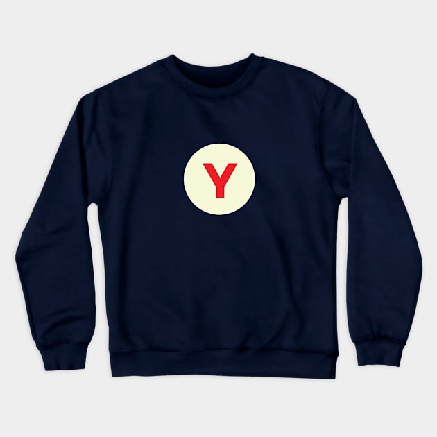 Vintage Y Monogram Crewneck Sweatshirt by calebfaires